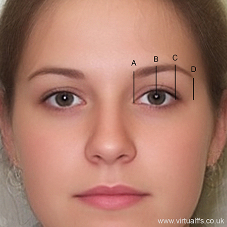 alexandrian eyebrow plucking diagram